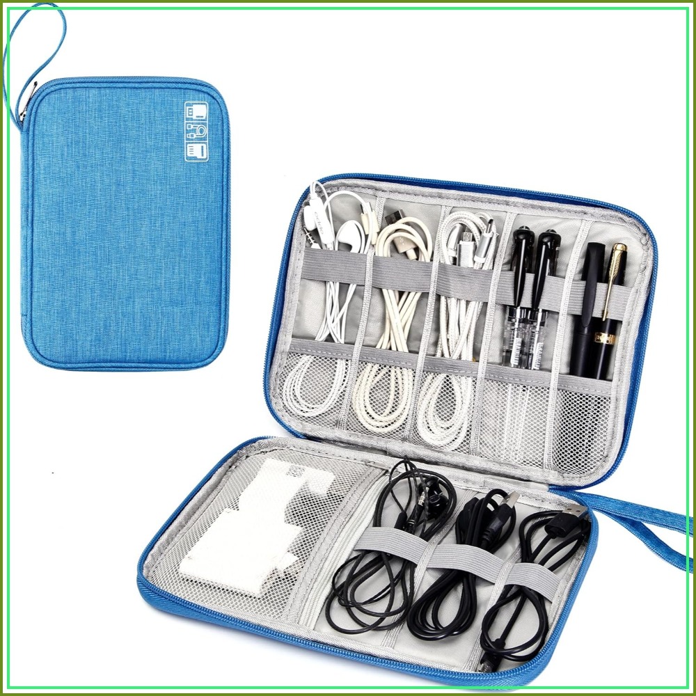 Travel Accessories Electronics - Travel Electronics Organizer Portable Cable Organizer