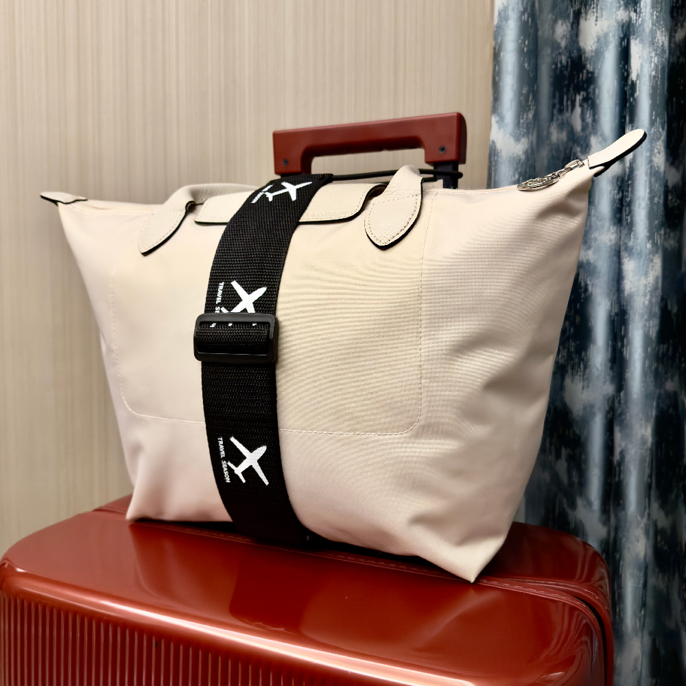 Aircraft printed nylon luggage - Qantas Travel Accessories ulasan dan harga