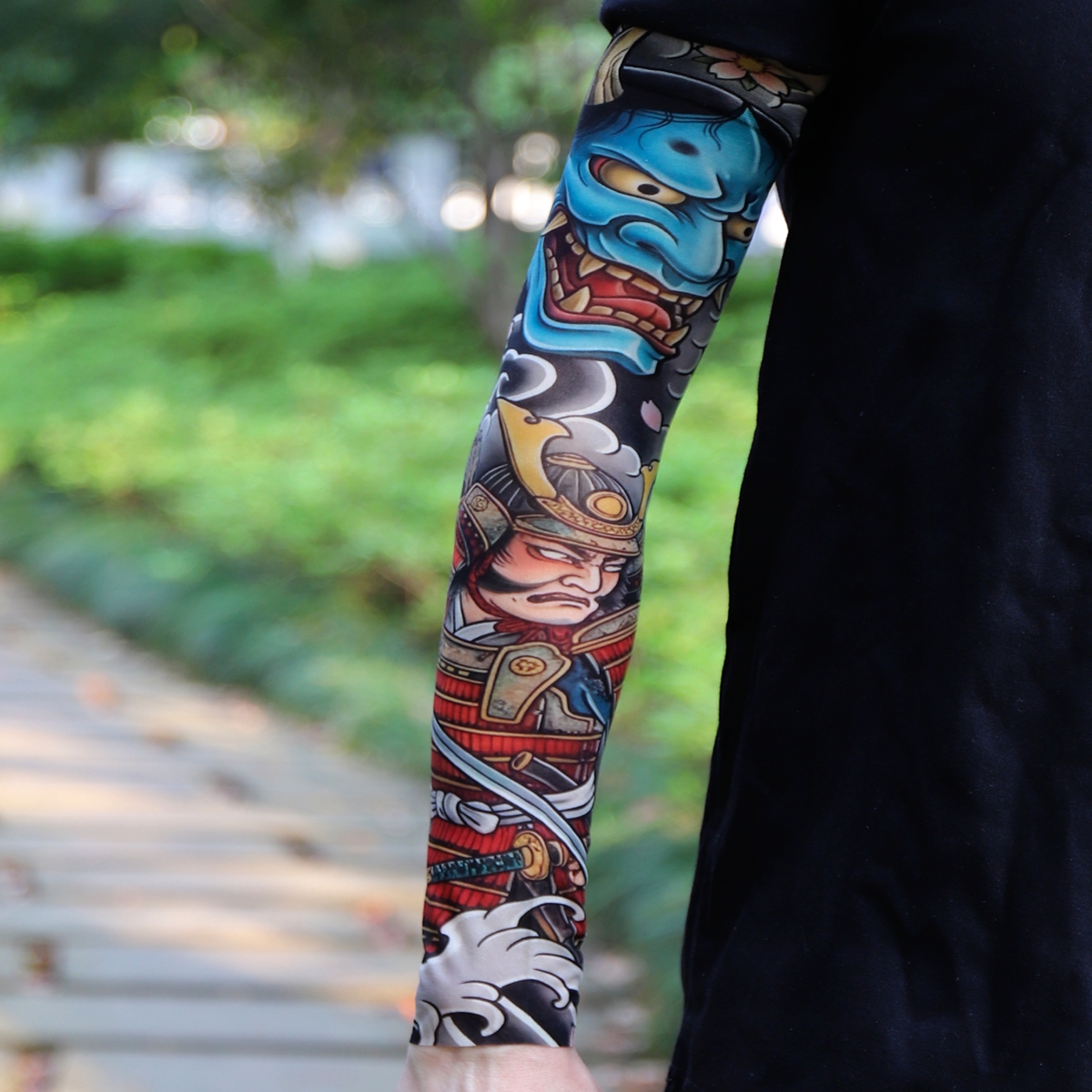 Ultra thin seamle Tattoo Flowe - Travel Access ulasan dan harga