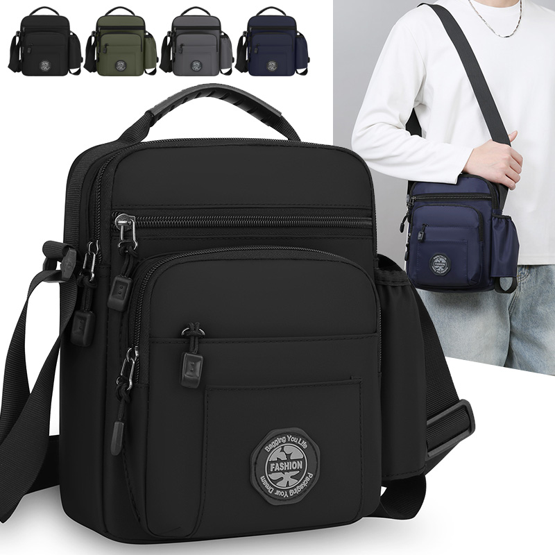 Men's Waterproof Crossbody Sho - Travel Accessories Holder ulasan dan harga