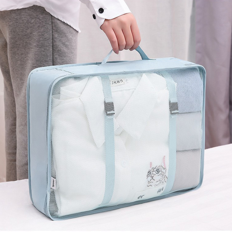 7-Piece Packing Cubes Set - Tr - Travel Accessories Kit Bag ulasan dan harga
