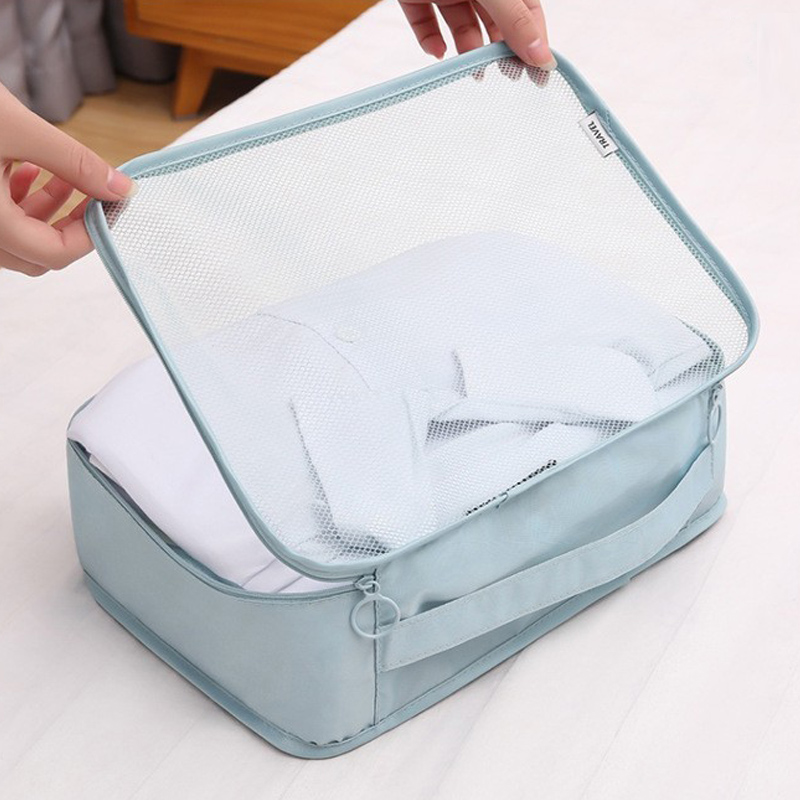 7-Piece Packing Cubes Set - Tr - Travel Accessories Kit Bag ulasan dan harga