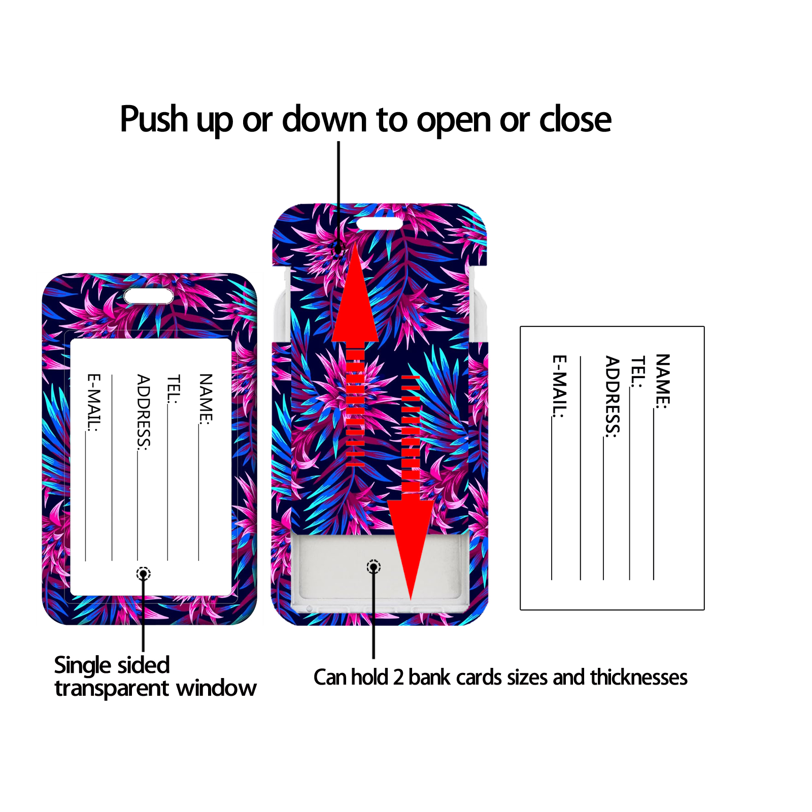 Interesting Plant Pattern Bagg - Travel Accessories List For Women ulasan dan harga