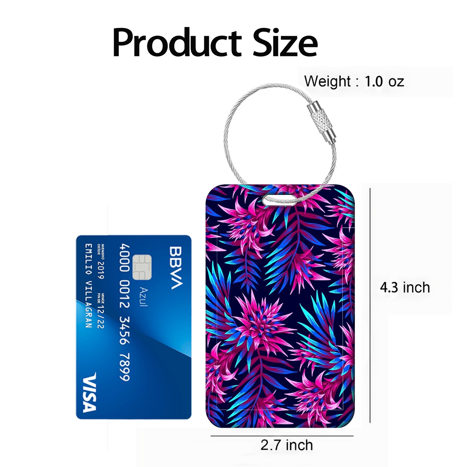 Interesting Plant Pattern Bagg - Travel Accessories List For Women ulasan dan harga