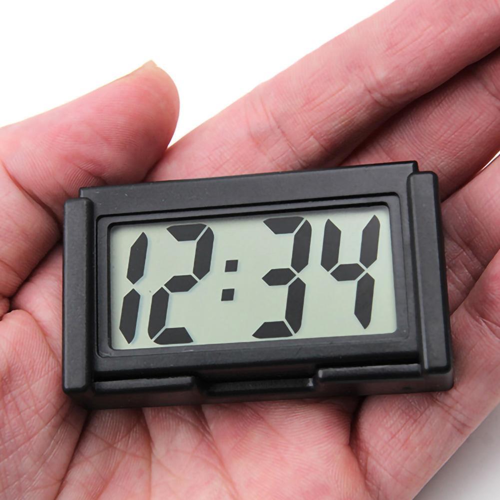 Mini Digital Clock Car Dashboa - Travel Accessories Electronics ulasan dan harga
