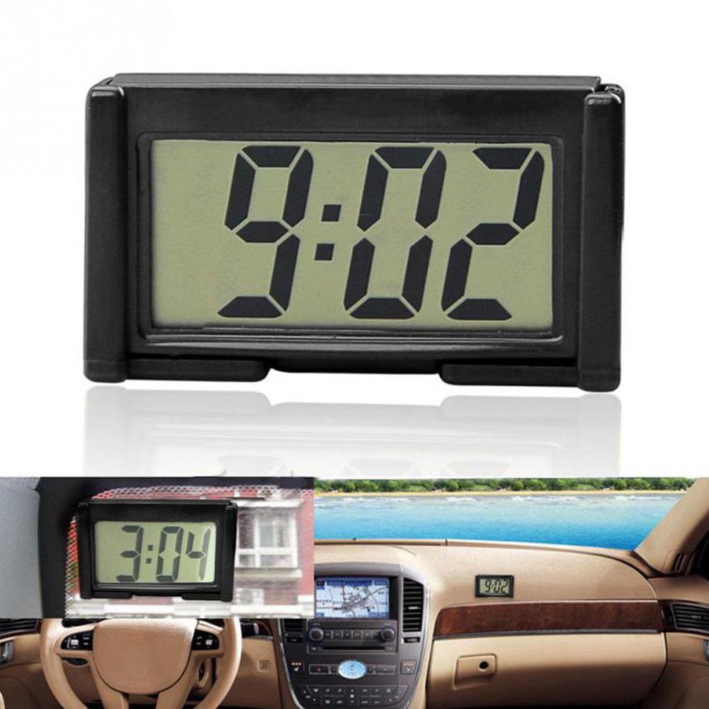 Mini Digital Clock Car Dashboa - Travel Accessories Electronics ulasan dan harga