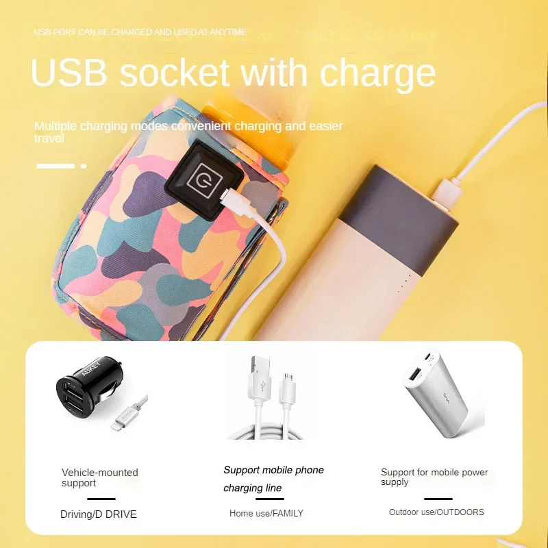 USB Milk Water Warmer Stroller - Travel Accessories With Kids ulasan dan harga