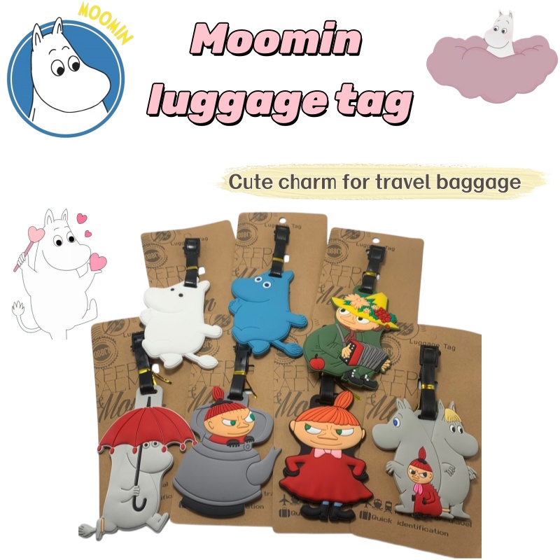 Moomin cartoon anime merchandi - Travel Accessories Kit Bag ulasan dan harga