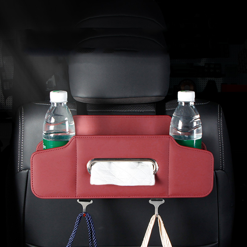 Car Backseat Organizer with Cu - Travel Accessories Holder ulasan dan harga