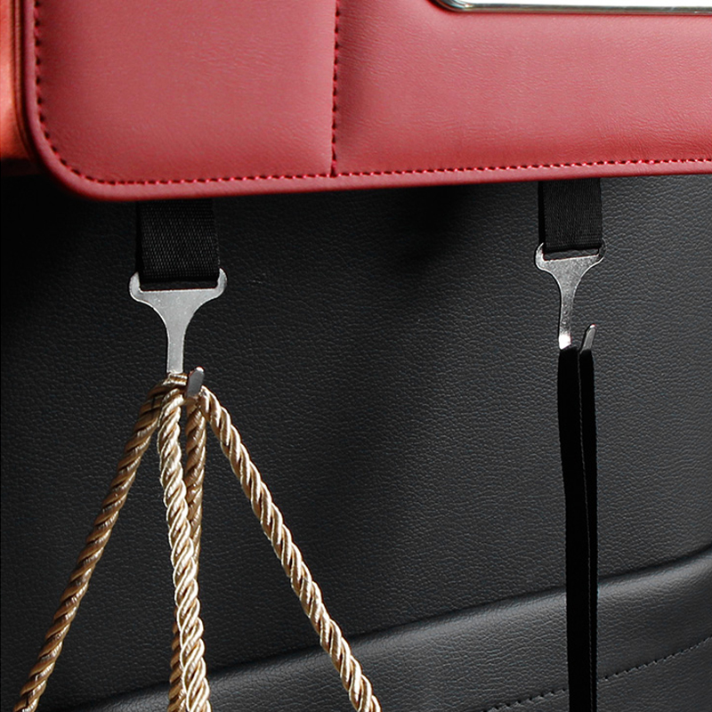 Car Backseat Organizer with Cu - Travel Accessories Holder ulasan dan harga