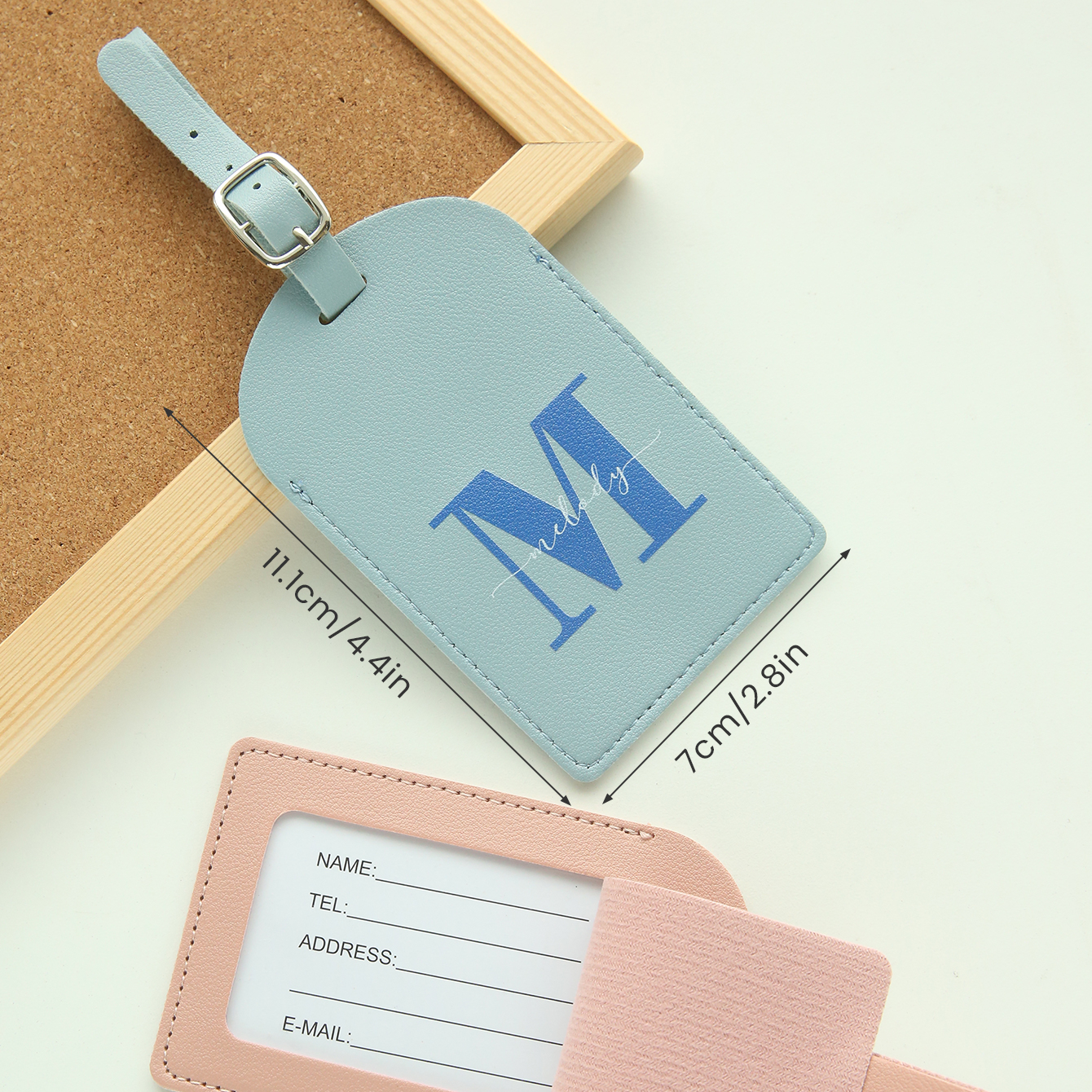 Personalized Custom Initial Sc - Travel Accessories Overseas ulasan dan harga