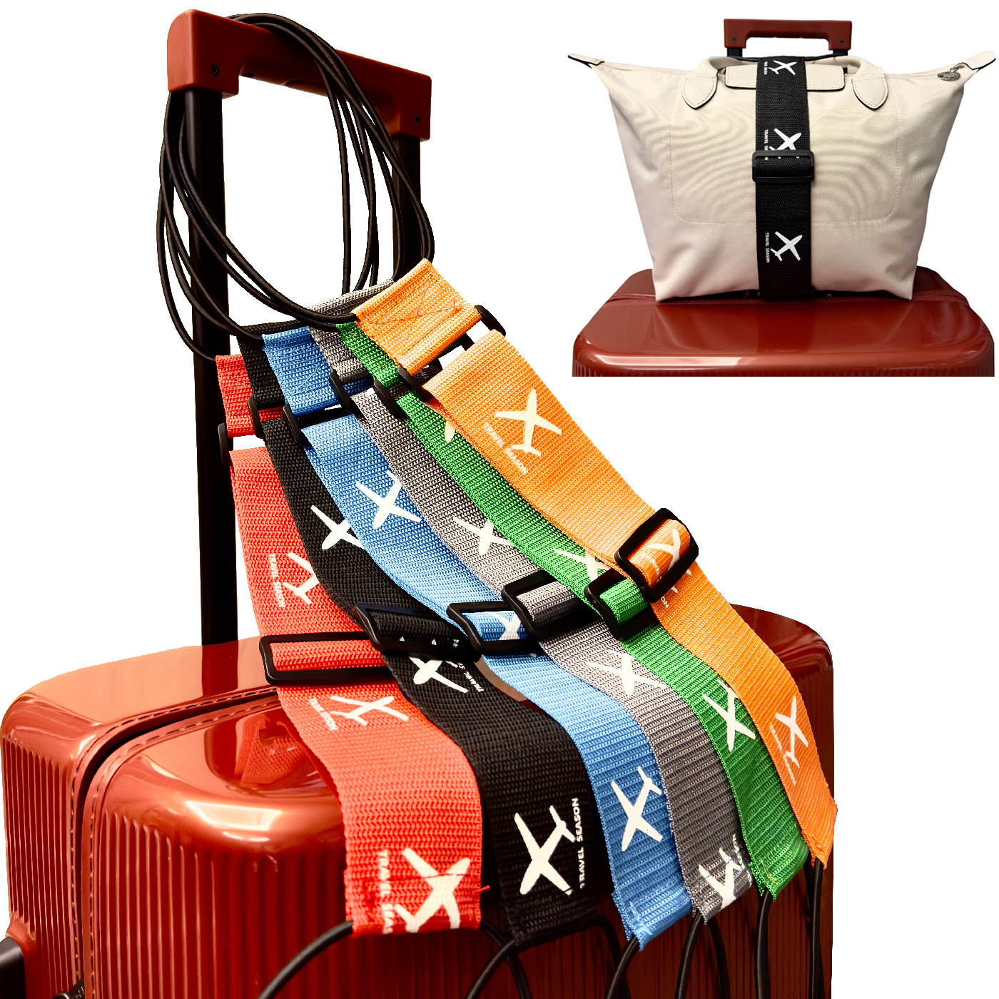 Aircraft printed nylon luggage - Qantas Travel Accessories ulasan dan harga