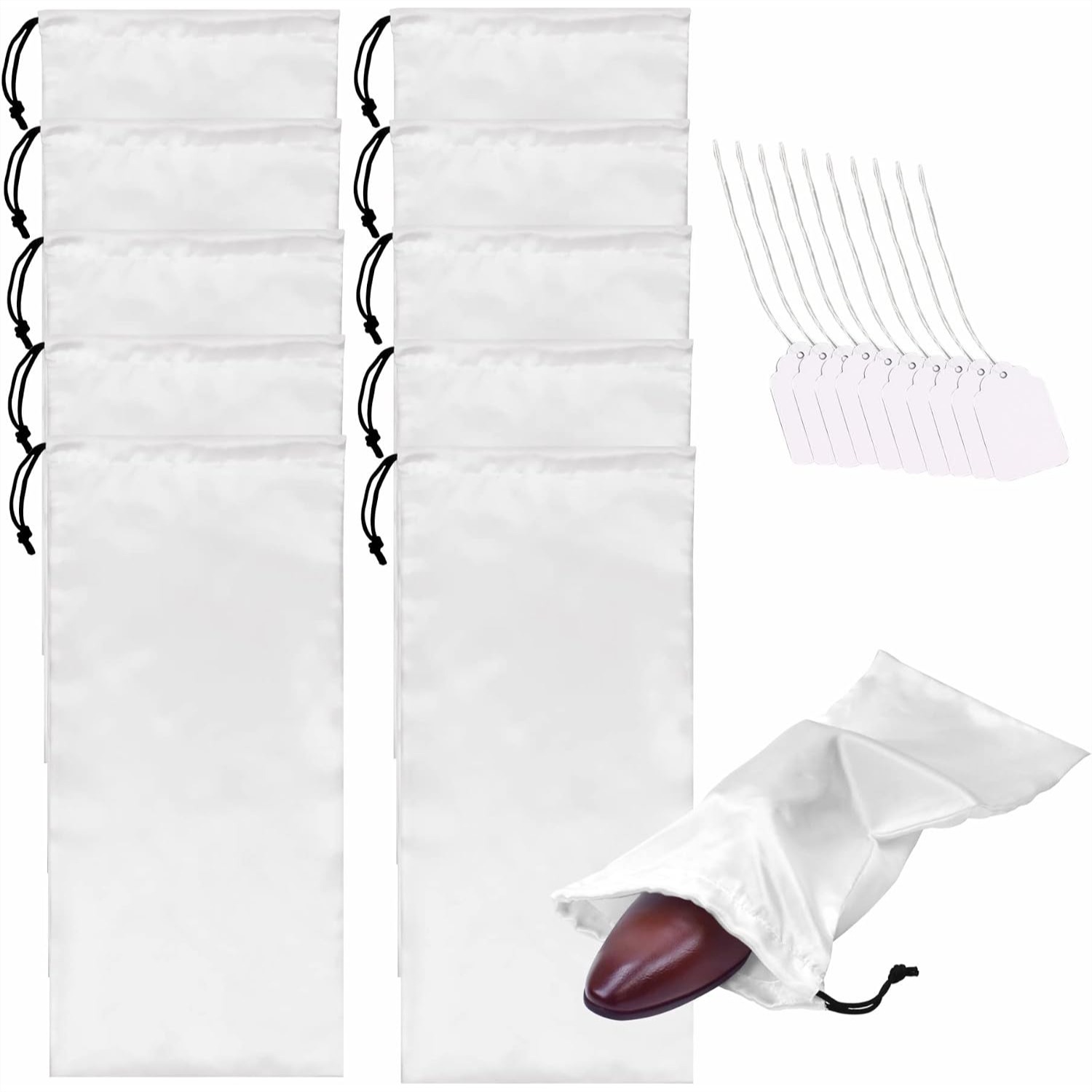 Shoe Bags for Travel 10 Pack D - Shoe Bag Travel ulasan dan harga