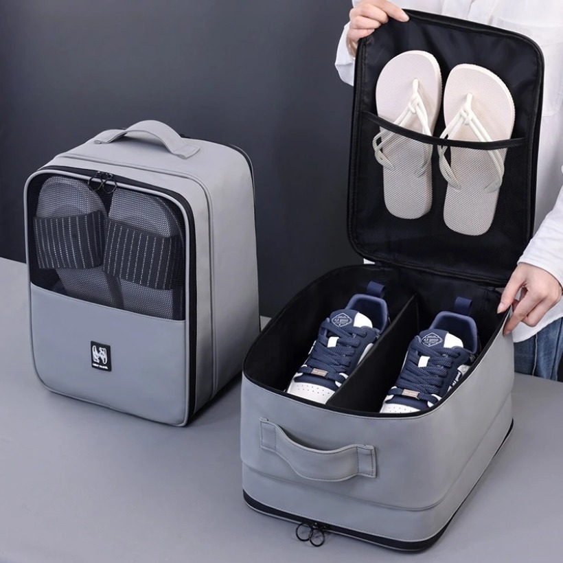 Travel Shoe Storage Bag Hangin - Shoe Bag Travel ulasan dan harga