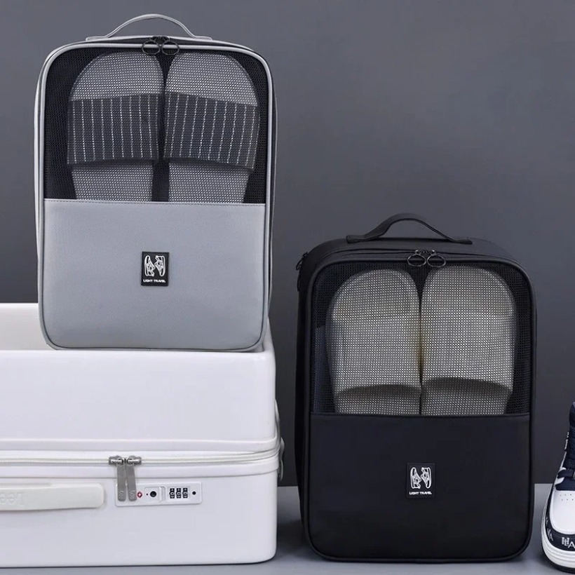 Travel Shoe Storage Bag Hangin - Shoe Bag Travel ulasan dan harga