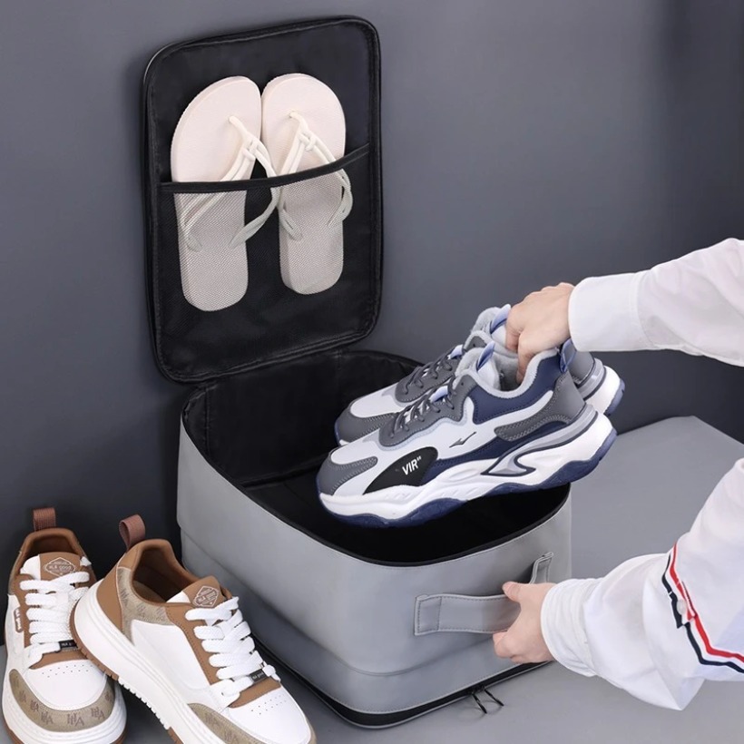 Travel Shoe Storage Bag Hangin - Shoe Bag Travel ulasan dan harga