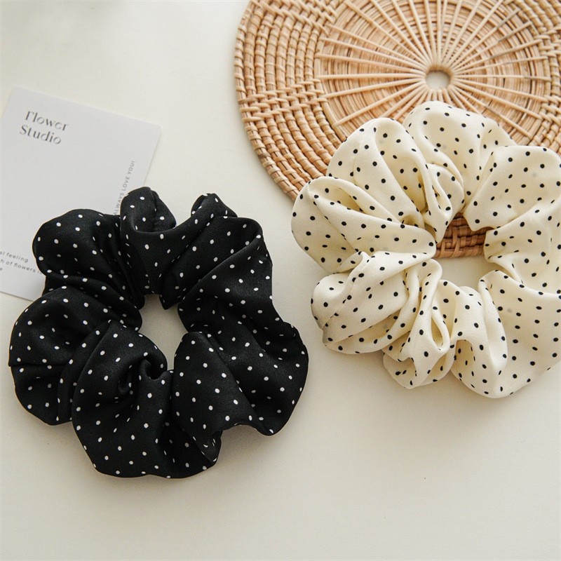 11cm/14cm Dot Cloth Scrunchies - Travel Accessories Gifts For Women ulasan dan harga