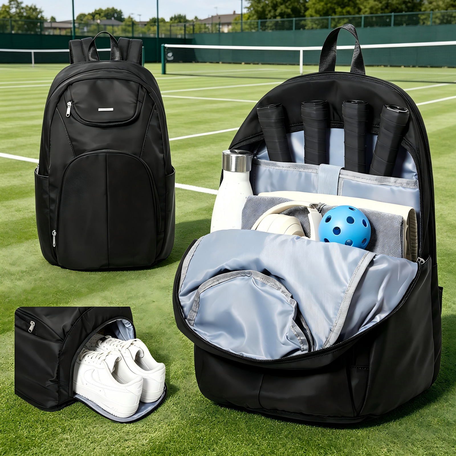 Tennis Bag Tennis Backpack 2 R - Shoe Bag Travel ulasan dan harga