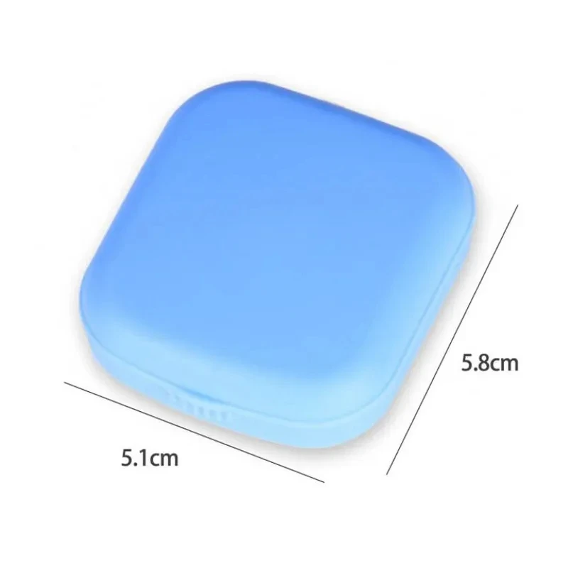 1pcs Mini Square Contact Lens  - Travel Accessories Kit Bag ulasan dan harga