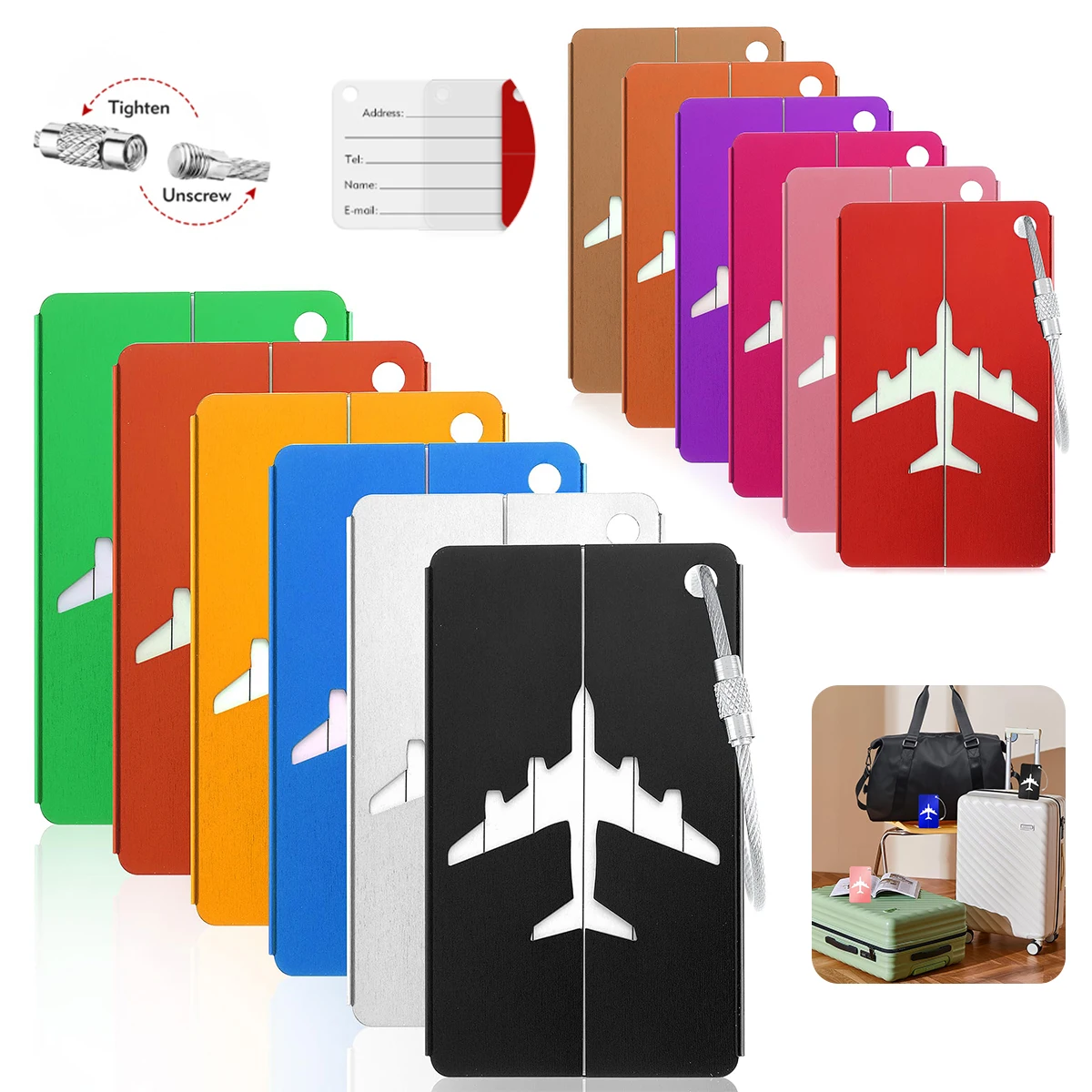 Aluminum Alloy Travel Luggage  - Qantas Travel Accessories ulasan dan harga