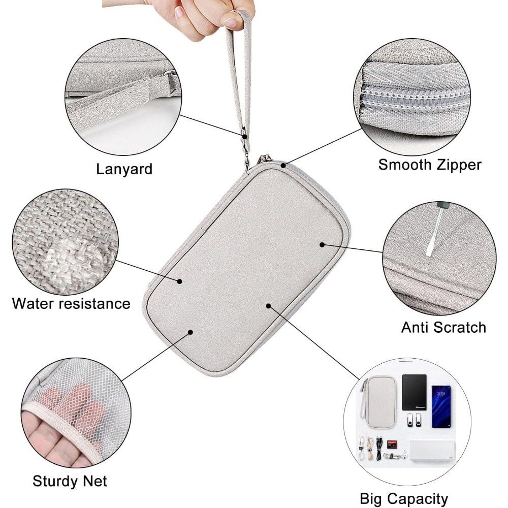 Portable Double Layer Electron - Travel Accessories Electronics ulasan dan harga