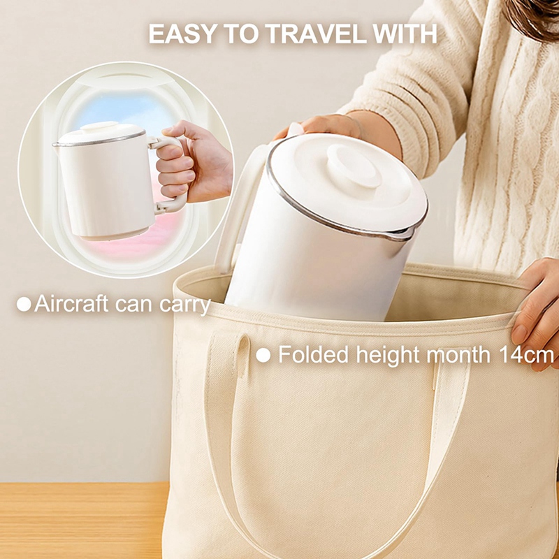 Travel Foldable Electric Kettl - Portable Travel Kettle ulasan dan harga
