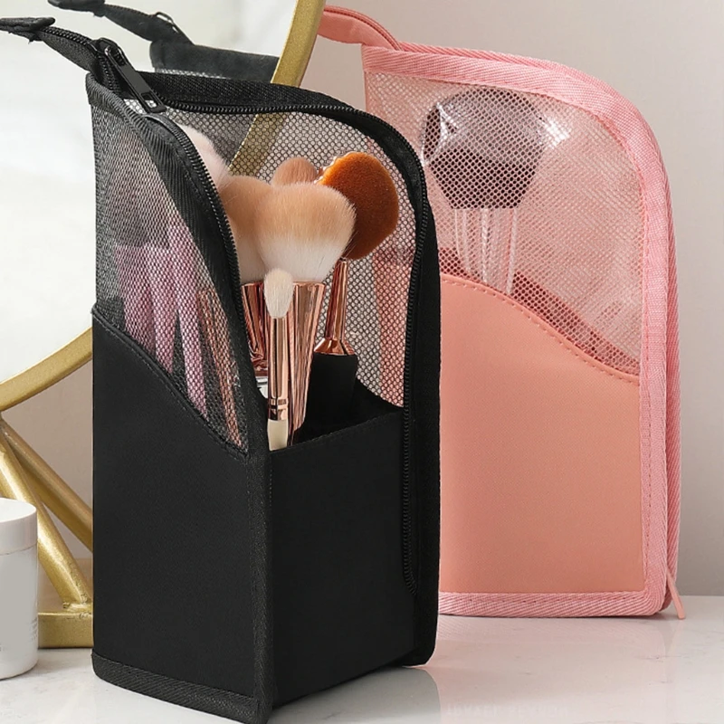 Travel Makeup Brush Bag Portab - Travel Accessories Holder ulasan dan harga