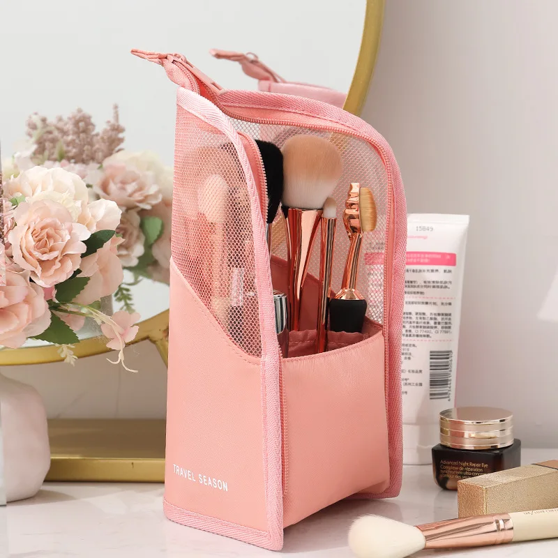 Travel Makeup Brush Bag Portab - Travel Accessories Holder ulasan dan harga