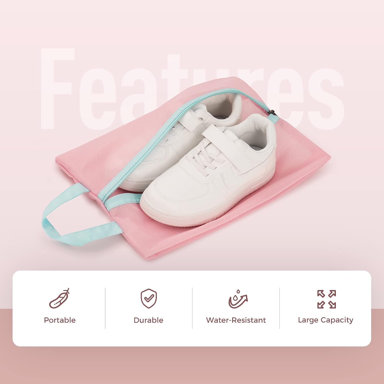 Kids Shoe Bag for Travel with  - Shoe Bag Travel ulasan dan harga
