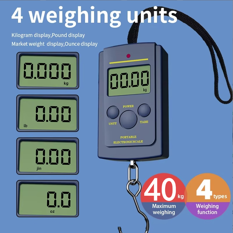 1PC Multifunctional Mini 40kg/ - Travel Accessories Electronics ulasan dan harga