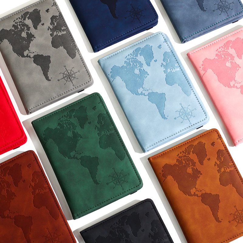 New Map Printed Passport Holde - Qantas Travel Accessories ulasan dan harga