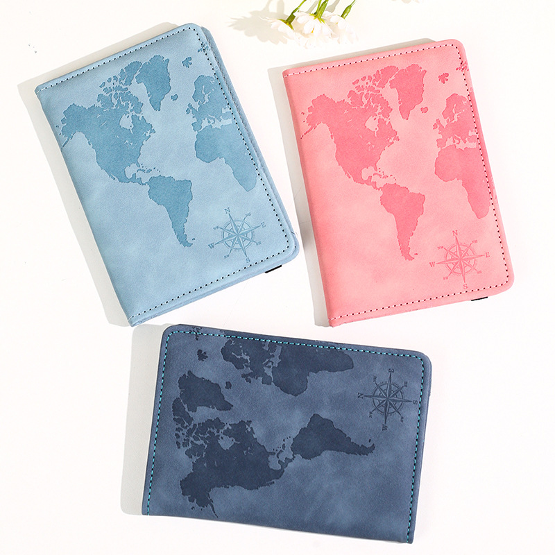 New Map Printed Passport Holde - Qantas Travel Accessories ulasan dan harga