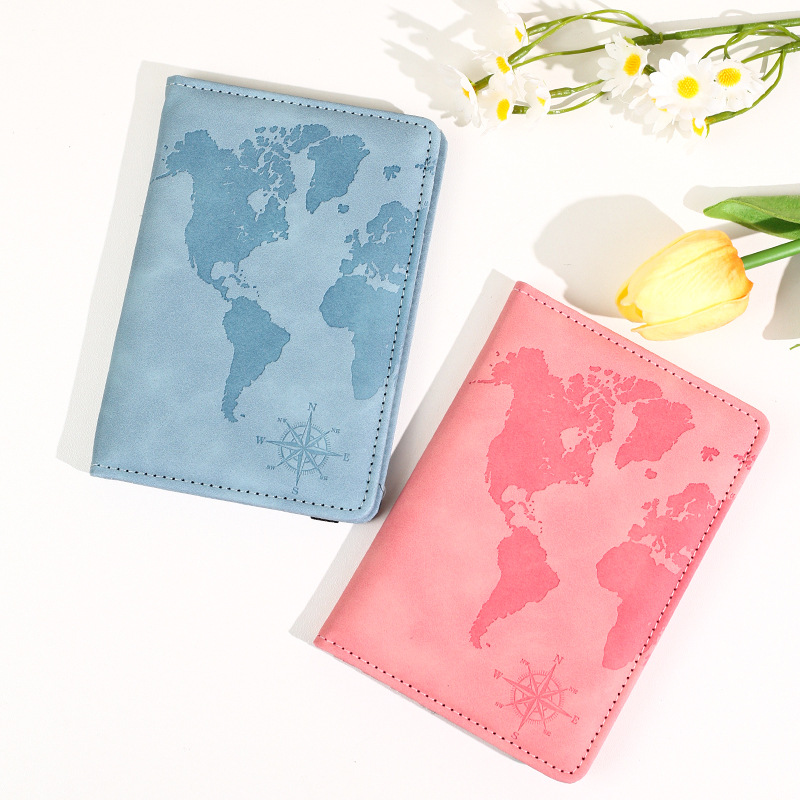 New Map Printed Passport Holde - Qantas Travel Accessories ulasan dan harga