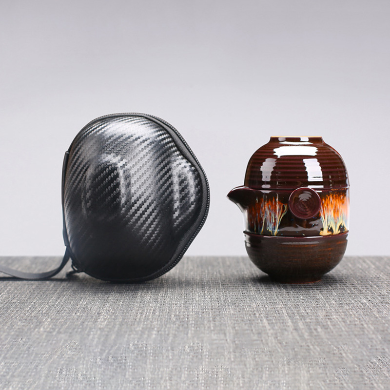 Portable ceramic teapot gaiwan - Portable Travel Kettle ulasan dan harga