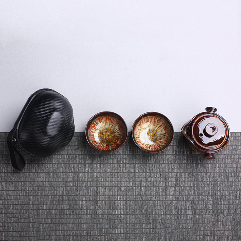 Portable ceramic teapot gaiwan - Portable Travel Kettle ulasan dan harga