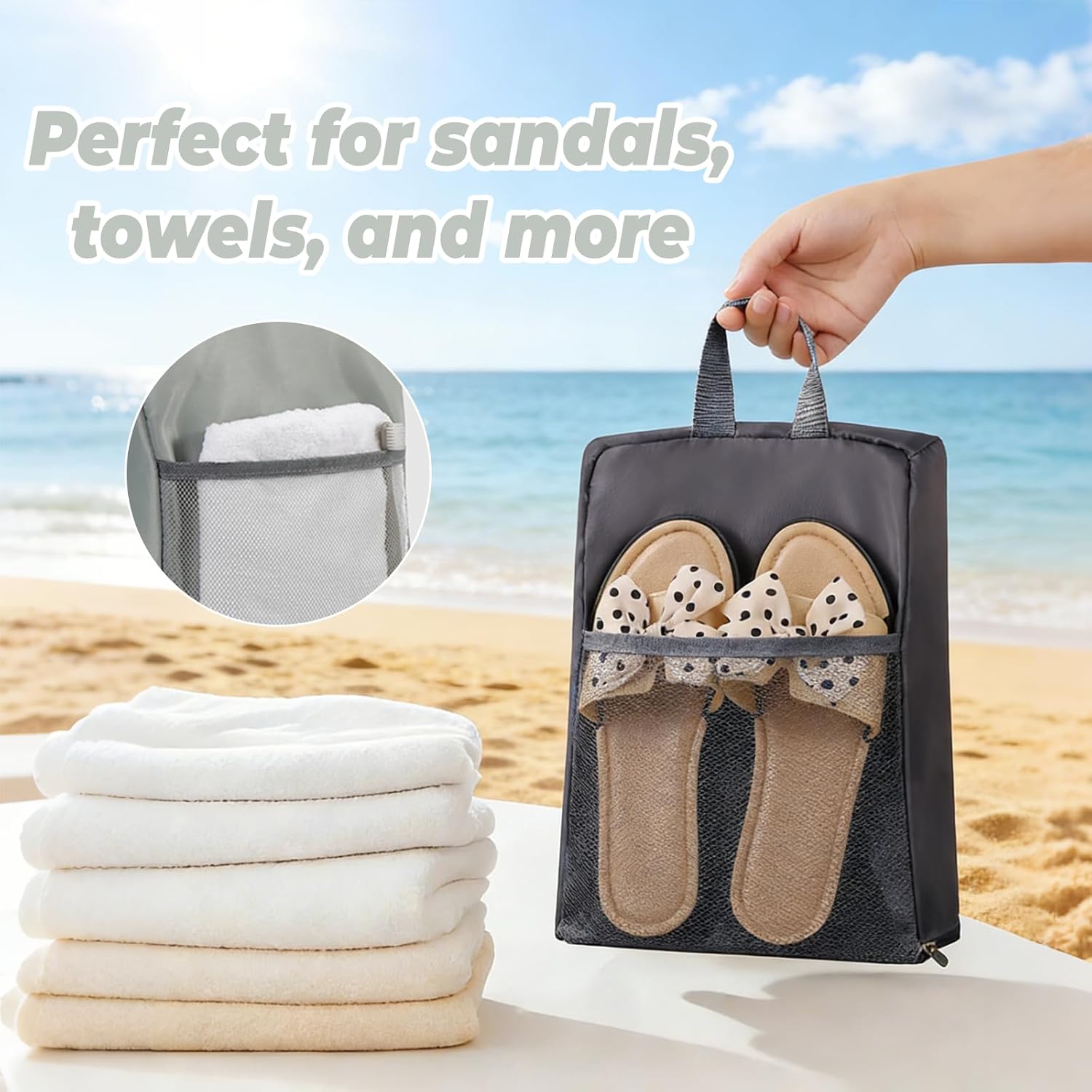 Travel Shoe Bags for Men Women - Shoe Bag Travel ulasan dan harga
