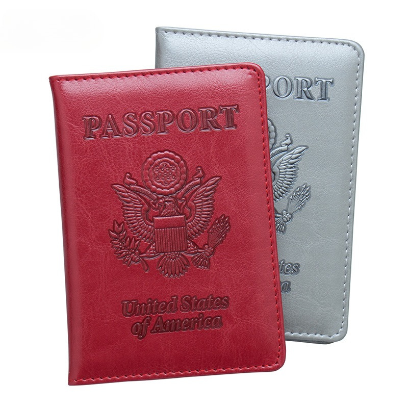 USA Embossed Passport Holder L - Qantas Travel Accessories ulasan dan harga