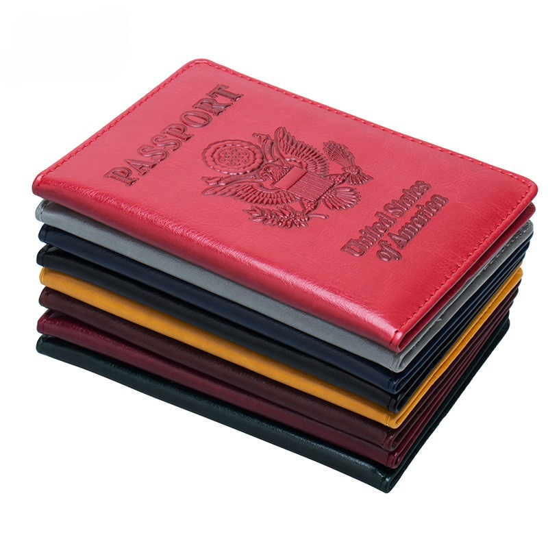 USA Embossed Passport Holder L - Qantas Travel Accessories ulasan dan harga