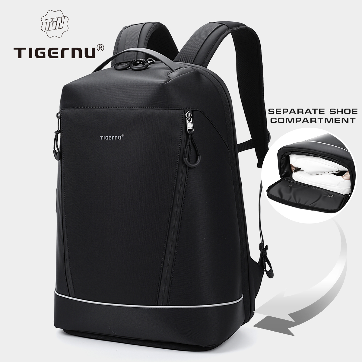 Tigernu Fashion Backpack Men T - Shoe Bag Travel ulasan dan harga