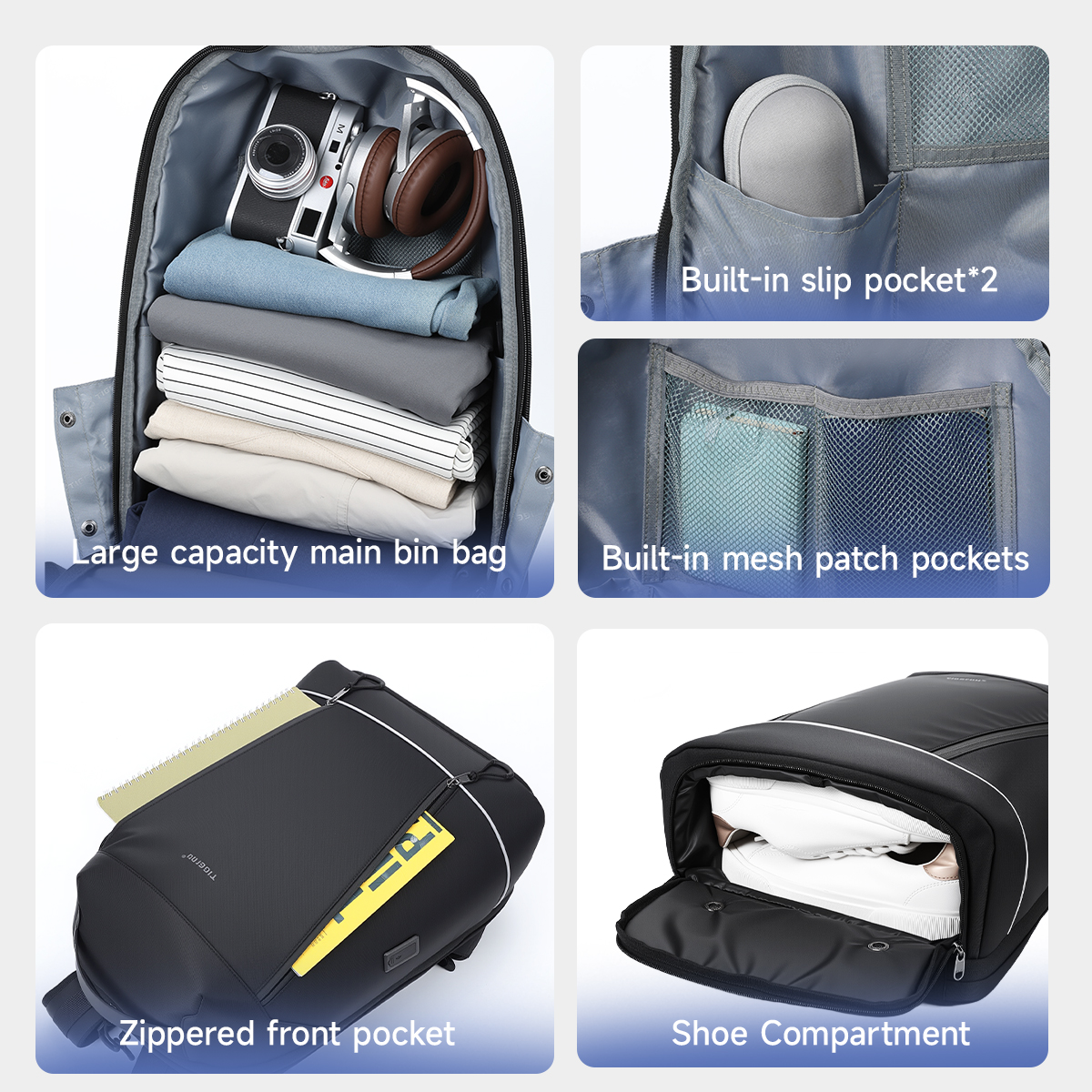 Tigernu Fashion Backpack Men T - Shoe Bag Travel ulasan dan harga