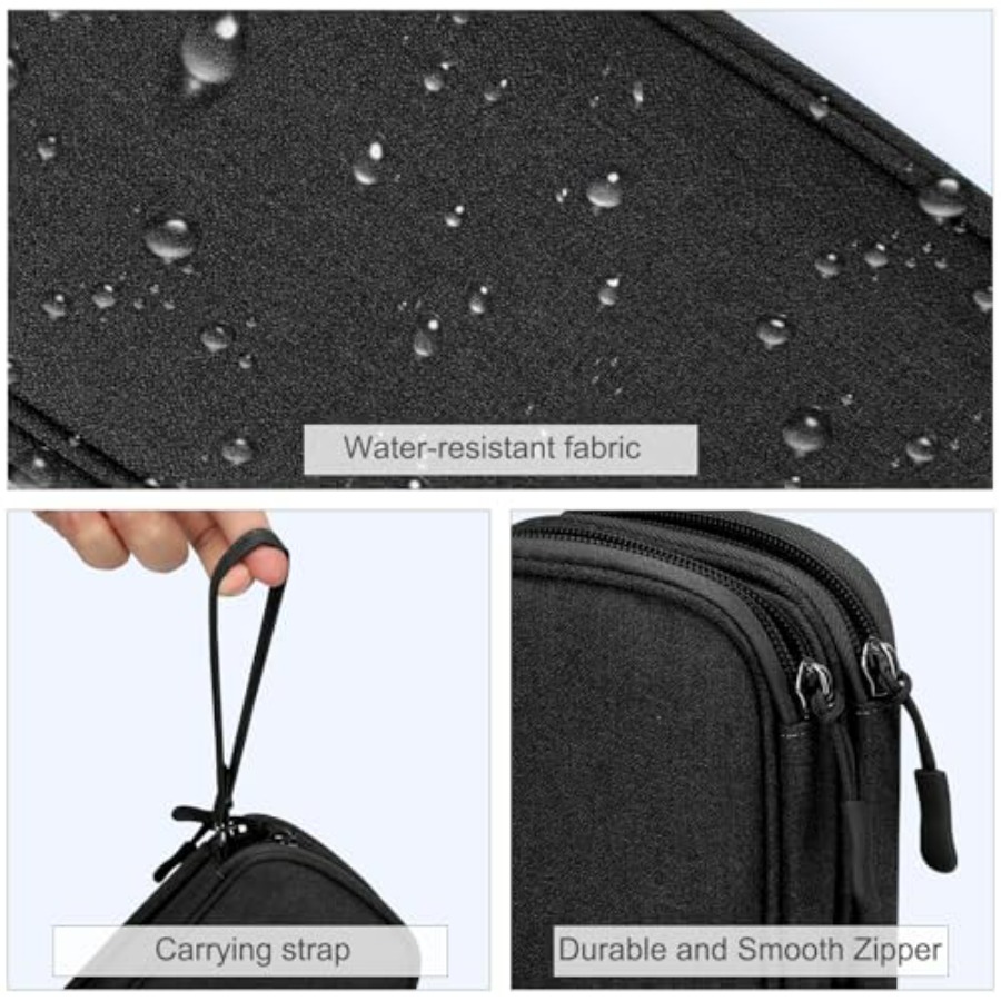 Travel Cable Organizer Pouch E - Travel Accessories Electronics ulasan dan harga