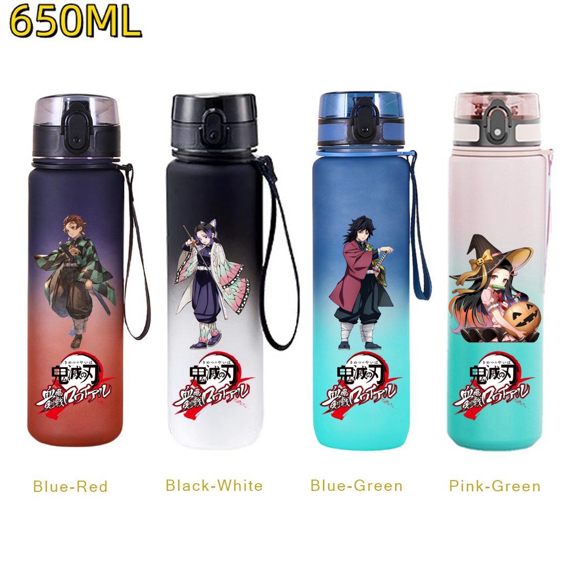 650ML Demon Slayer Kamado Tanj - Portable Travel Kettle ulasan dan harga