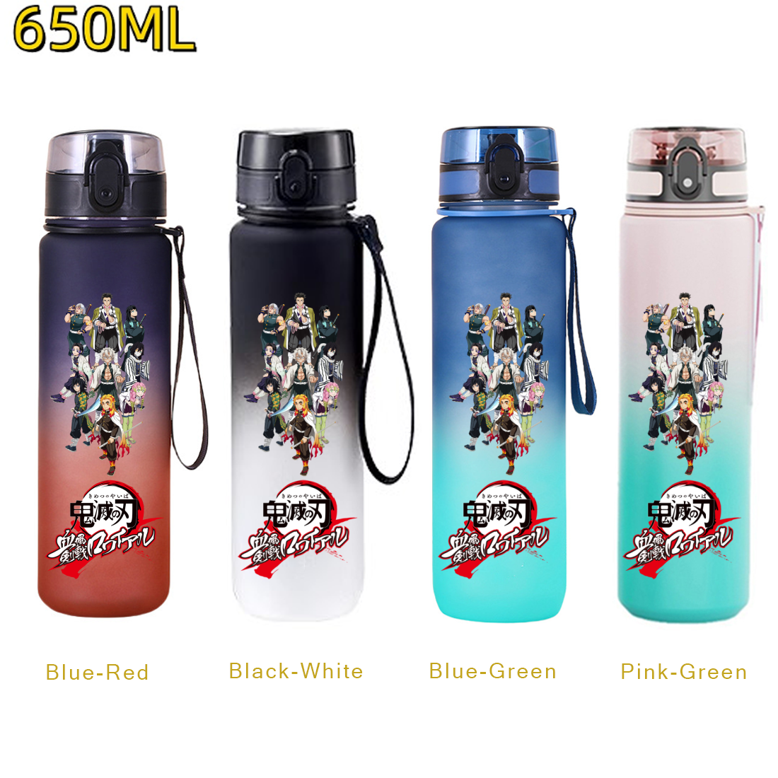 650ML Demon Slayer Kamado Tanj - Portable Travel Kettle ulasan dan harga