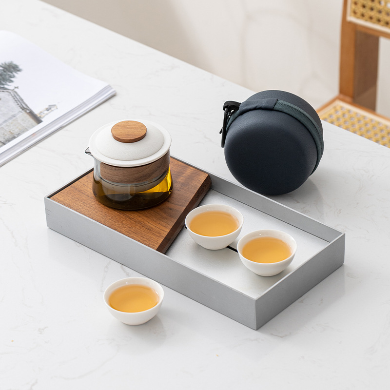 Zen Teapot and Tea Cup Set Kit - Portable Travel Kettle ulasan dan harga