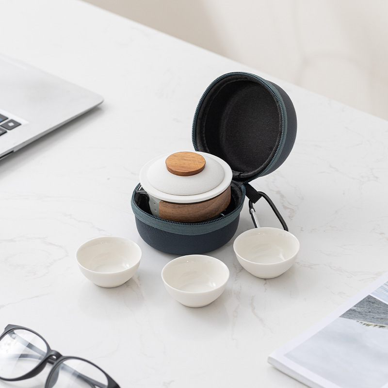 Zen Teapot and Tea Cup Set Kit - Portable Travel Kettle ulasan dan harga