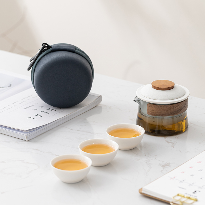 Zen Teapot and Tea Cup Set Kit - Portable Travel Kettle ulasan dan harga