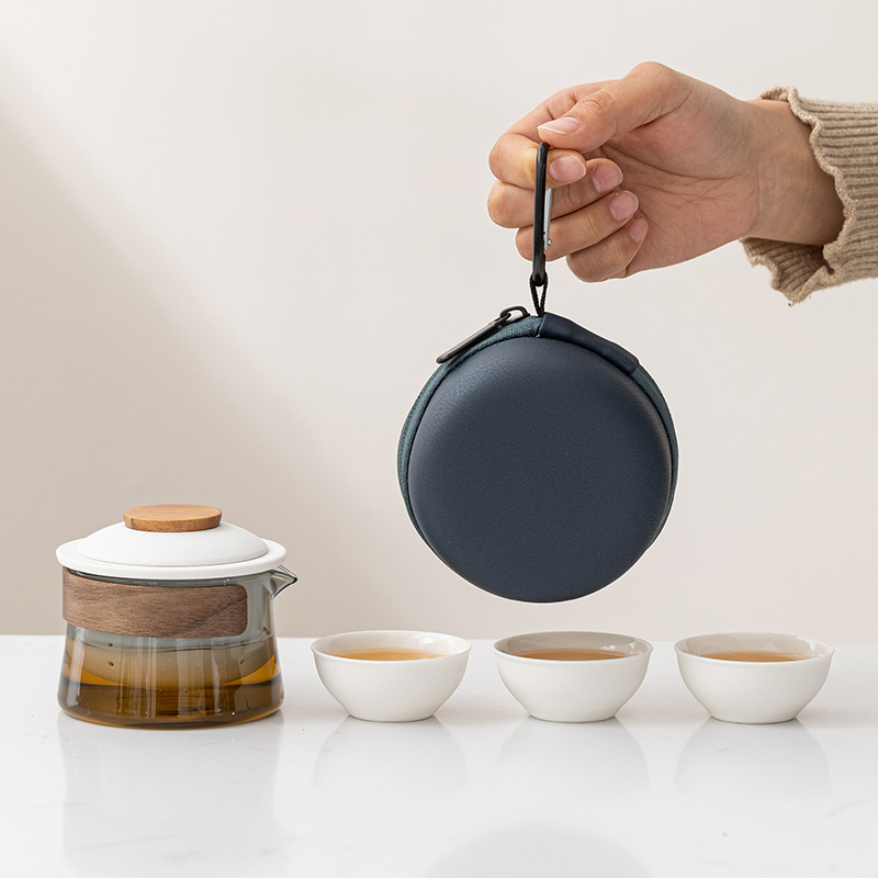 Zen Teapot and Tea Cup Set Kit - Portable Travel Kettle ulasan dan harga
