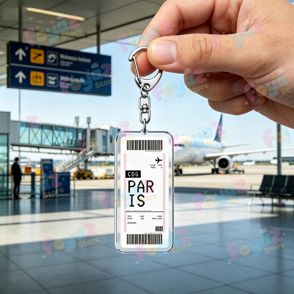 Fashion Paris Tokyo Travel Key - Qantas Travel Accessories ulasan dan harga