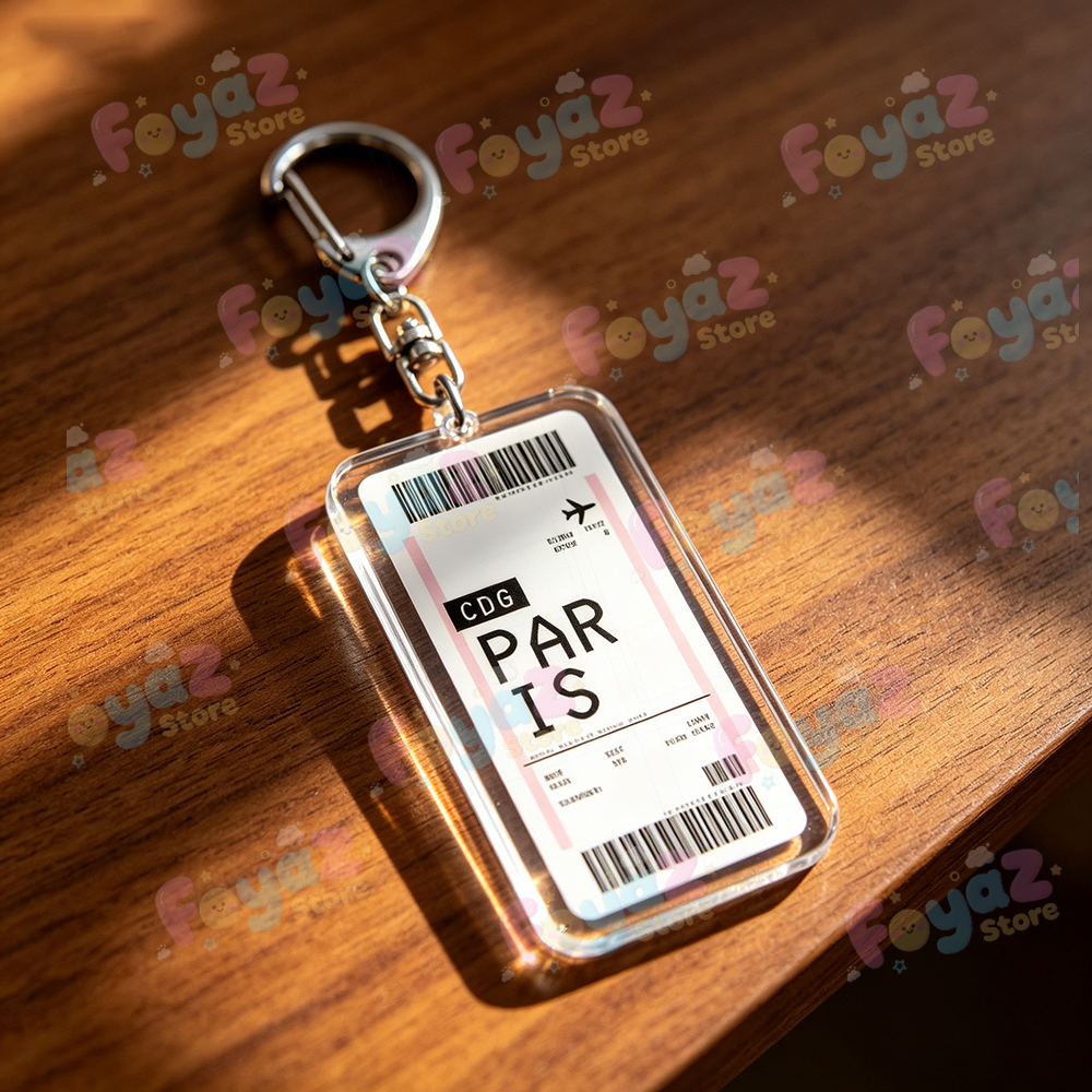 Fashion Paris Tokyo Travel Key - Qantas Travel Accessories ulasan dan harga