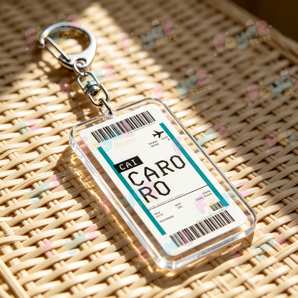 Fashion Paris Tokyo Travel Key - Qantas Travel Accessories ulasan dan harga